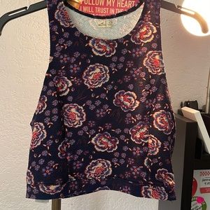 Hollister cropped tank